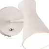 Enzo Vägglampa E27 matt vit