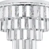 Erseka Kristallplafond 49cm Krom