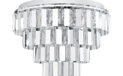 Erseka Kristallplafond 49cm Krom