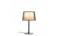 Esplanade Bordslampa 74cm Svart/Vit/Krom E27