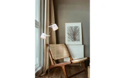 Espresso Golvlampa 150cm Vit/Trä