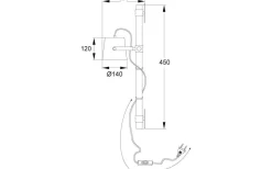Espresso Vägglampa Svart/Trä