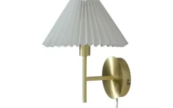 Ester Vägglampa Matt Mässing