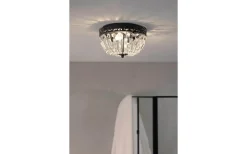 Etienne Kristallplafond 25cm 2L Svart