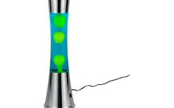 Etna Lavalampa 40cm LED Krom