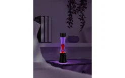 Etna Lavalampa 40cm LED Svart