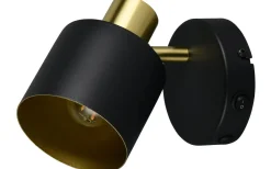 Eva Spotlight E14 svart/guld