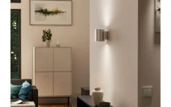 Evoke S Vägglampa Krom IP44