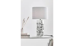 Family Bordslampa 62cm Vit/Svart