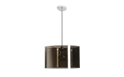 Fancy Taklampa Ø50cm Rökfärgad Folie