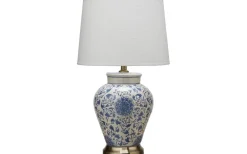 Fang Hong Bordslampa 58cm Vit med lampskärm Sofia Vit