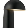 Faye Uppladdningsbar Bordslampa 21cm Svart