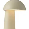 Faye Uppladdningsbar Bordslampa 21cm Beige