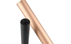 Fiato Bordslampa LED matt svart/kaffebrun