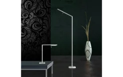 Filigran Golvlampa LED i borstat stål