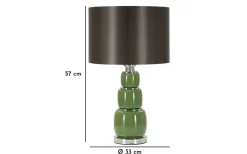 Fino Bordslampa 55cm Grön