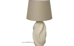 Fiorella Bordslampa 65cm Beige/Naturvit