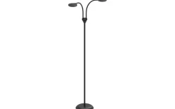 Fix Golvlampa LED 2x5W 3000K 130cm Svart