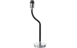 Flex Lampfot 42cm Krom/Svart