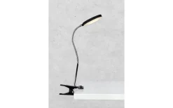 Flex Skrivbordslampa LED 5W Svart/Krom