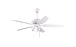 Fläktstång Till Orion Takfläkt Vit 30cm