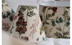 Flower Field Lampskärm Oval 25cm Natur