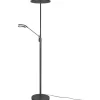 Franklin Golvlampa LED uplight antracit