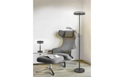 Franklin Golvlampa LED uplight antracit