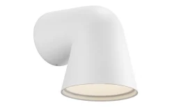 Front Single Vägglampa IP44 Vit