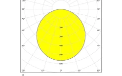 Fueva 5 Plafond 29cm LED 3000K 20,5W Svart IP44