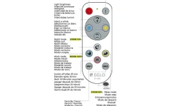 Fueva Spotlight med fjärrkontroll LED 2700-6500K 5W Vit