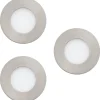 Fueva-C Eglo Connect Spotlight 3-Pack LED RGBW 3x3W Nickel