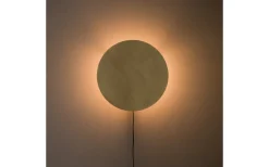 Fullmoon Vägglampa 25cm Pale Gold