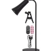 Functional Uppladdningsbar Bordslampa 3-i-1 Svart
