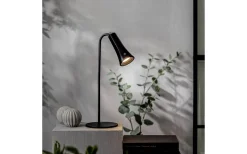 Functional Uppladdningsbar Bordslampa 3-i-1 Svart