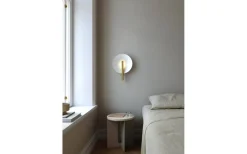 Furiko Vägglampa Borstad Mässing