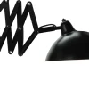 Futura Vägglampa Svart med Vikarm