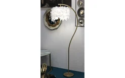 Future Golvlampa Fjädrar 170cm Guld