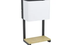 Galdakao Vägglampa 35cm LED 3000K 5,4W Trä/Svart