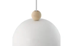 Gaston Taklampa 20cm Vit