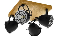 Gatebeck Takspotlight 30cm 4L Trä/Svart