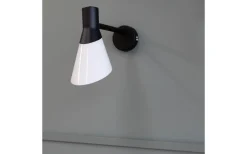 Gent Vägglampa Opal/Svart