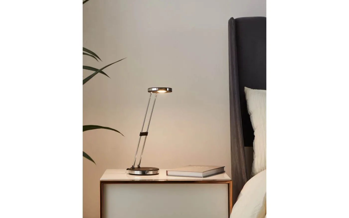 Gexo Skrivbordslampa 32cm LED 3000K 2,5W Svart