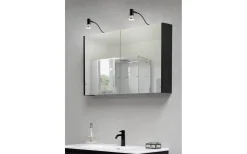 Giada H2O Skåpslampa 1-dels GU10 mattsvart IP44