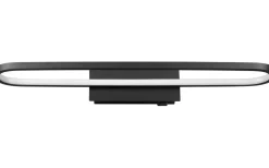 Gianni H2O Vägglampa LED 60cm mattsvart IP44