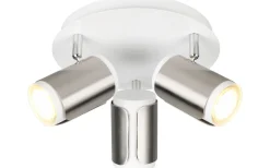 Gillan Spotlight 3-delad GU10 borstad stål