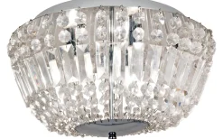 Giovanna Kristallplafond 38cm Krom IP44