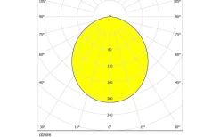 Gita Vägglampa 35cm LED 4000K 8,3W Krom IP44