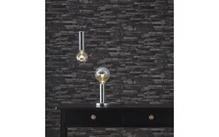 Glans Pendel E27 3,5m kabel Krom