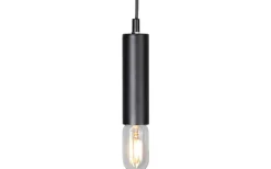 Glans Pendel E27 3,5m kabel Svart